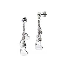 Orecchini Morellato Donna In Love in Acciaio Zircone SLS09 - SLS09